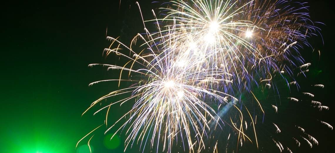 Riviera I vibra boas energias na festa da virada